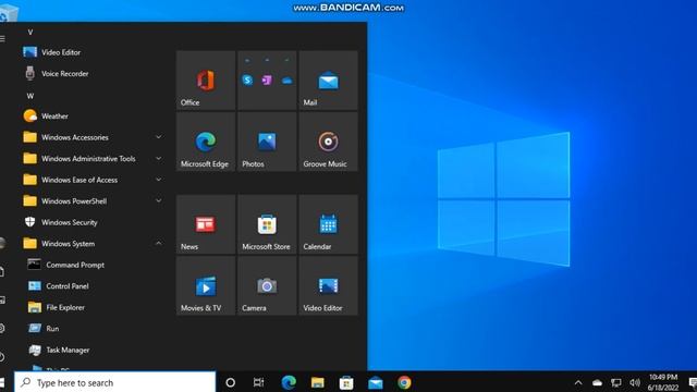 How to Open Command Prompt (Admin) in Windows 10 October 2020 Update смотреть онлайн