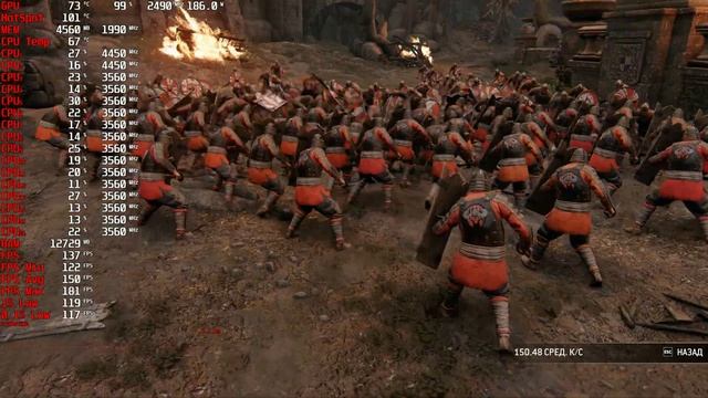 For Honor 2k,1440p benchmark r7 5800X3D,RX 6700 XT смотреть онлайн