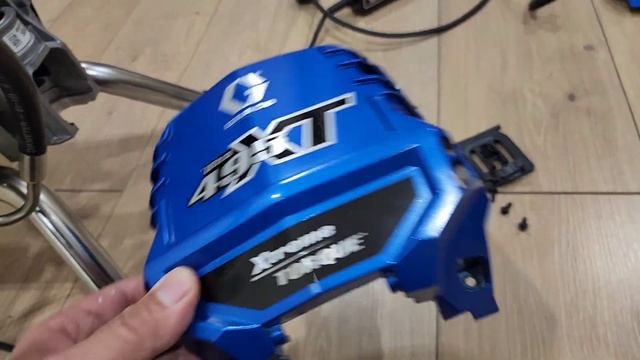 Graco XT 495 . Разборка. смотреть онлайн