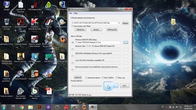 Memoria booteable WinSetupFromUSB V 1.7 parte #2 XP смотреть онлайн