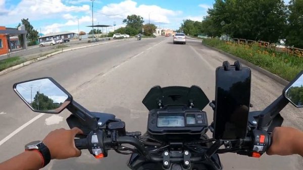 Vento Smart 3 2024 - Поехали! Тест драйв от первого лица. #vento #smart #скутер #мопед