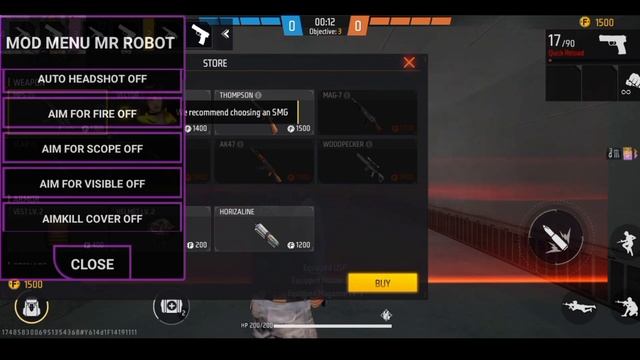 OB43 FREE FIRE HEADSHOT APP (FFH4X MOD MENU APK) || Fly Hak+auto Kill || New Headshot apk смотреть онлайн