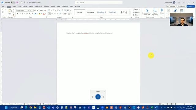 Windows - Dictation (Win + H) смотреть онлайн