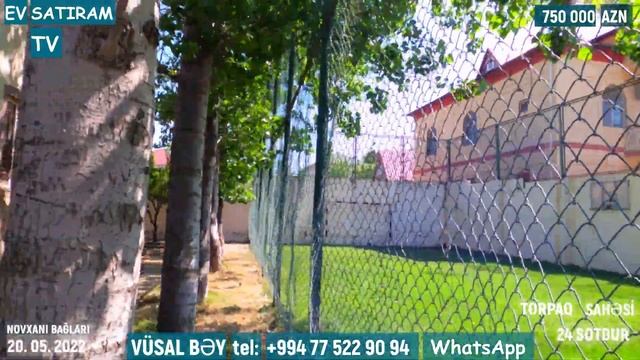 YENI! P.A. BAĞLARINDA 24 SOTDA BAĞ EVİ SATILIR NOVXANIDA/Недвижимость в Баку / EV SATIRAM TV смотреть онлайн