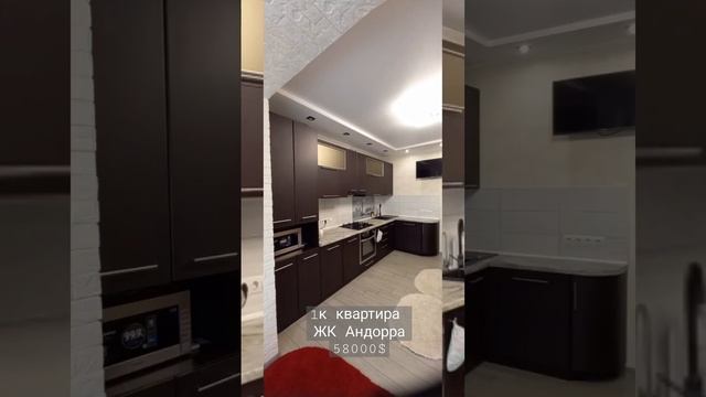 1к квартира ЖК Андорра 58000$ смотреть онлайн