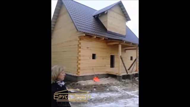 Видеоотзыв о строительстве дома по адресу Подольский район, пос. Фабрики Имени 1-го Мая.