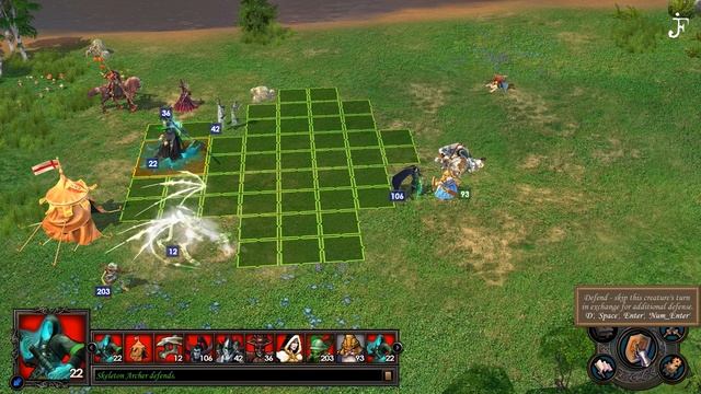 #17 HOMM5 - Heroic Necropolis - Random Map - Vanilla - Heroes of Might and Magic V смотреть онлайн