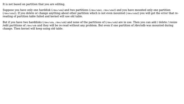 DevOps & SysAdmins: Reread partition table without rebooting? (14 Solutions!!) смотреть онлайн