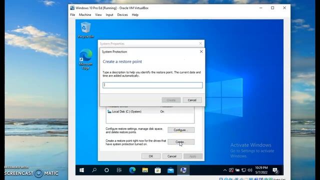 Windows System Restore смотреть онлайн