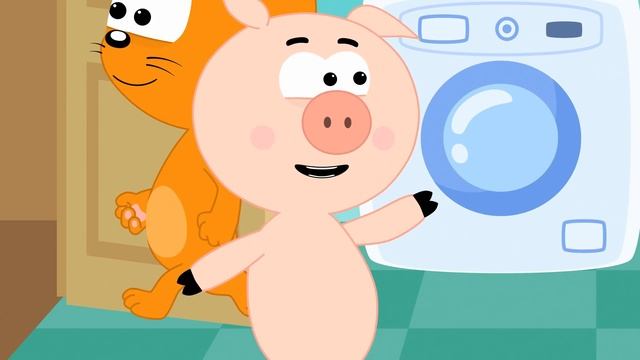 Котопрятки - Котенок Котэ и Поросенок - Песенки для малышей