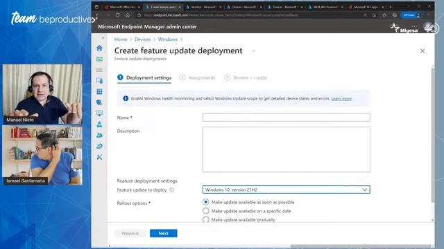 Windows Update for Business con Microsoft Endpoint Manager - Team BeProductive®️ смотреть онлайн