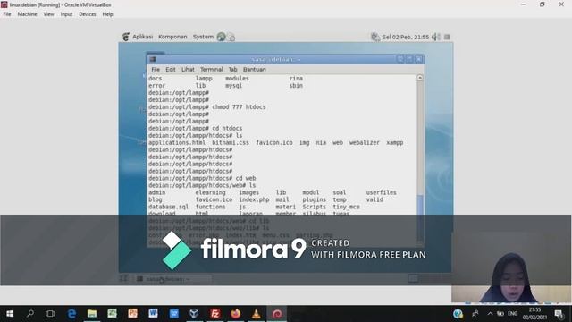 Setting FTP dan WWW Linux debian смотреть онлайн