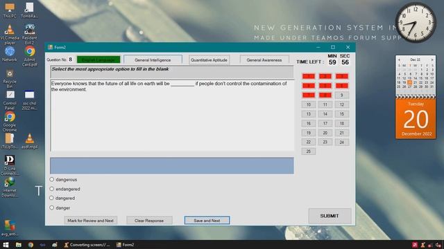 SSC CHSL 2023 TIER I EXAM MOCKTEST смотреть онлайн