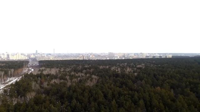 Вид на Екатеринбург из Полесья-2 смотреть онлайн