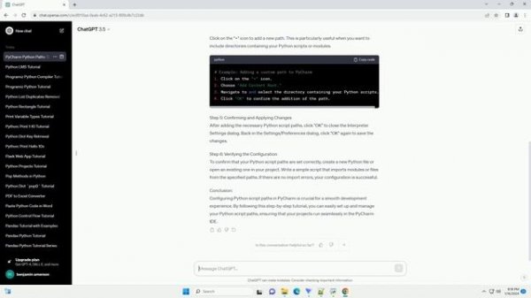 pycharm python script path must be set