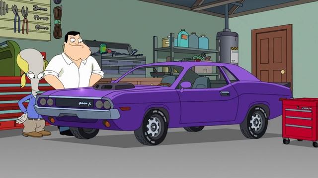 American Dad - It's a 1970 Dodge Challenger, Socket wrench me, would ya? смотреть онлайн