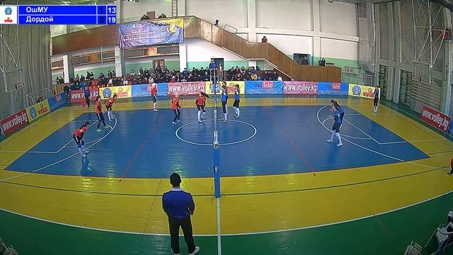 Дордой vs ОшМУ. 13 Чемпионат КР среди женских клубных команд национальной лиги. смотреть онлайн