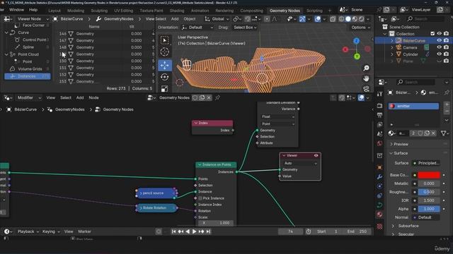 6 -Using the Attribute Statistics Node смотреть онлайн