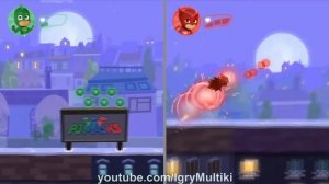 PJ Masks Moonlight Heroes Super levels Gekko vs Owlette (Герои в масках: Лунные герои Супер уровни)