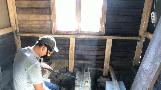 Обработка досок медным купоросом