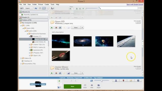 Resize multiple images using Google Picasa (free software) смотреть онлайн