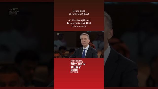 Bruce Flatt (Brookfield CEO) explains strengths of Real Estate & Infrastructure Assets смотреть онлайн
