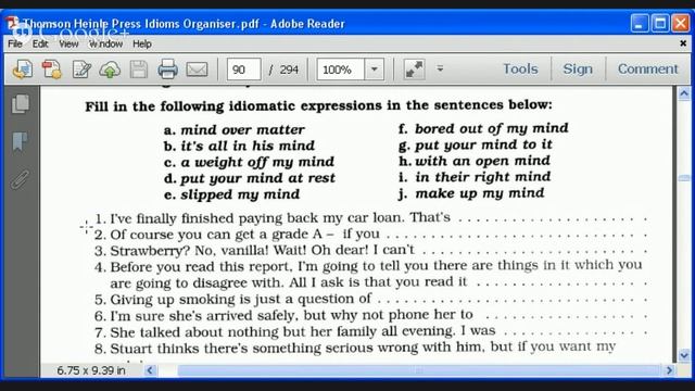 Mind Idioms смотреть онлайн