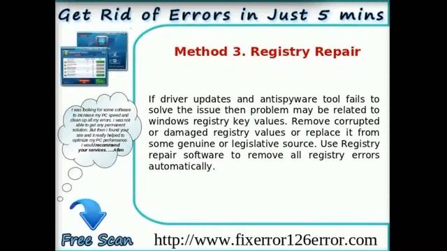 Know how to Correct Error 126 смотреть онлайн