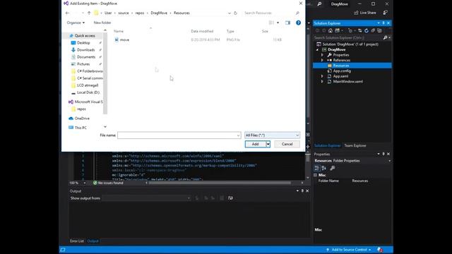C# WPF basic: Simple Drag Move Example смотреть онлайн