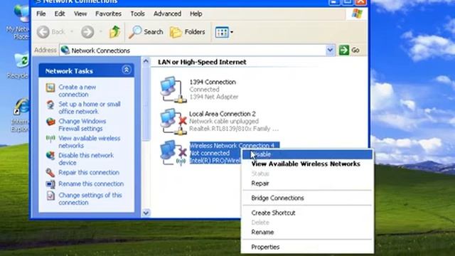 How to a connect Windows XP to your wireless network смотреть онлайн