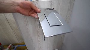 Зашивка инсталляции. Установка унитаза + кнопка. Переделка хрущевки от А до Я # 36