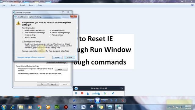 How to Reset Internet explorer in windows смотреть онлайн