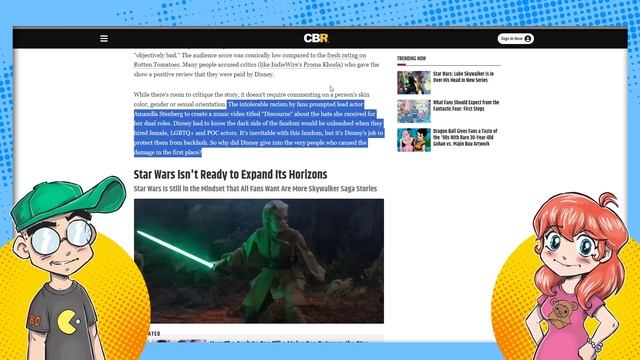 The Acolyte Cancelled. YouTubers Blamed. смотреть онлайн