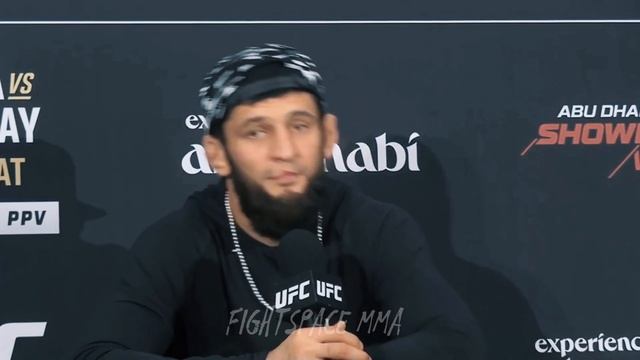 Хамзат Чимаев Пресс-конференция после победы над Уиттакером «Не хотел ломать челюсть» FightSpaceMMA смотреть онлайн