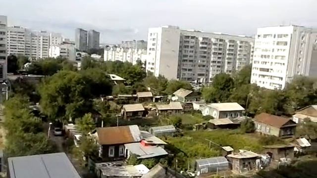 Благовещенск. Вид из дома Зейская, 269 смотреть онлайн