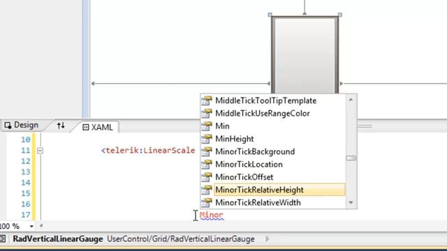 Gauge - Part 3: Vertical Linear Gauge (Silverlight & WPF) смотреть онлайн