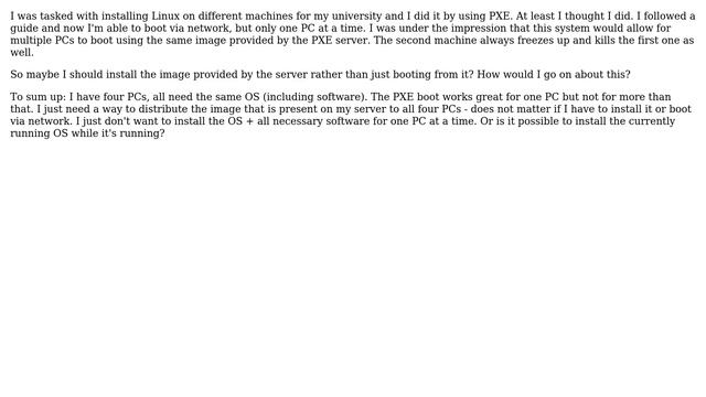 Difference between PXE boot and PXE install смотреть онлайн