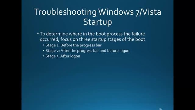 Troubleshooting Windows Startup Problems Pt 4 смотреть онлайн