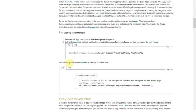 Windows 8 Development - C# XAML Application Lifecycle смотреть онлайн