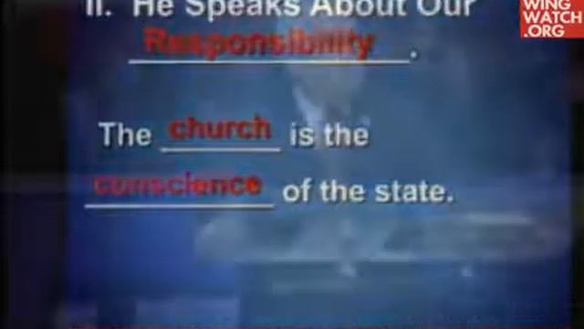 Dennis Terry Introduces Rick Santorum (Archived From Right Wing Watch)