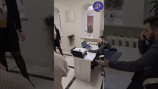 Сегодня в офисе «Дэвра недвижимость» проходили съемки  ролика для Гильдии риэлторов