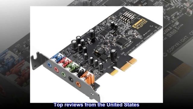 Creative Sound Blaster Audigy FX PCIe 5.1 Internal Sound Card with High Performance Headphone Amp смотреть онлайн