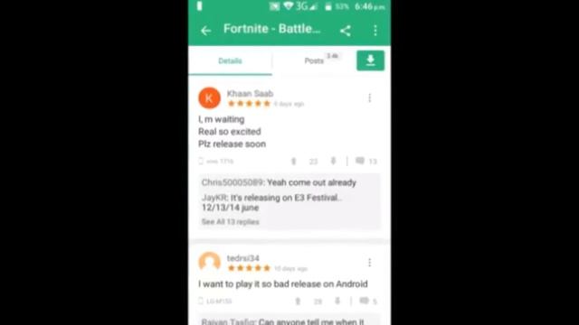 (*FORTNITE ANDROID*) Released in apkpure just hours ago... смотреть онлайн