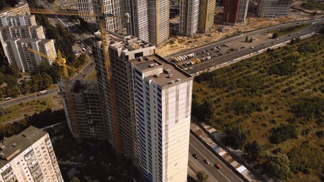 ЖК Виноградний (ЖК Синєозерний) ❖ Аерообліт 24/07/2021 смотреть онлайн