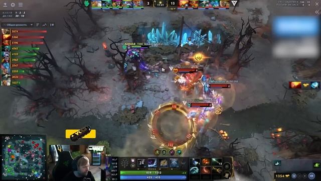 НС СМОТРИТ БИТВУ ЗА ГРАНД ФИНАЛ FALCONS VS TUNDRA // FISSURE Universe Ep3 смотреть онлайн