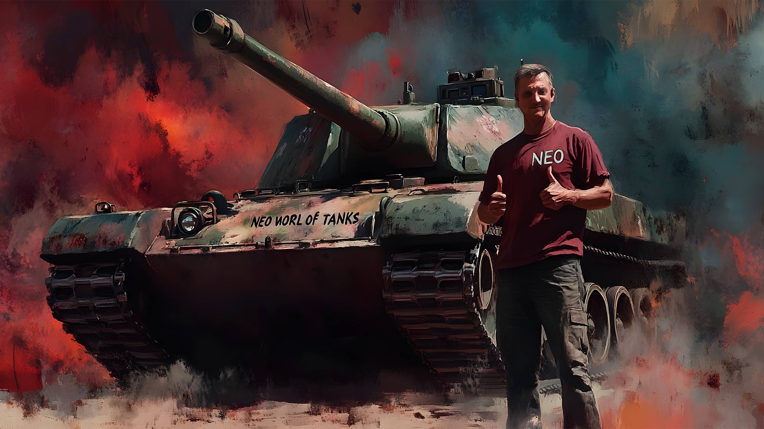 Мир Танков уничтожитель нервов! NEO TANKS и его друзья! смотреть онлайн