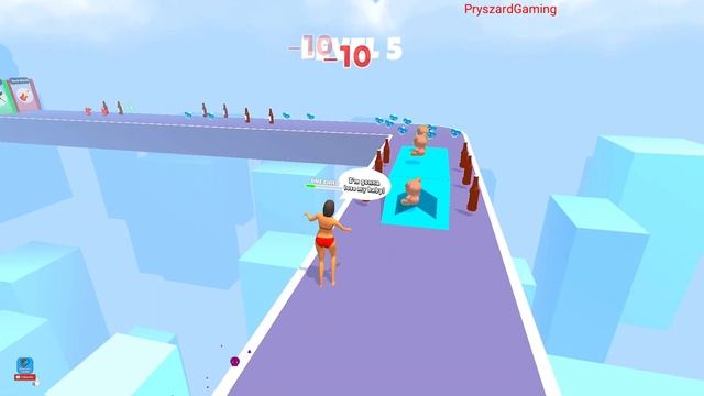 Pregnant Runner - Gameplay Walkthrough Part 1 Level 1 - 10 (Android,iOS)