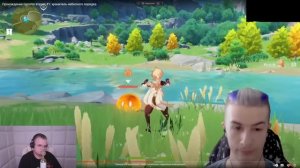 КАША СМОТРИТ - ИВАН ЗОЛО ИГРАЕТ В ГЕНШИН ИМПАКТ