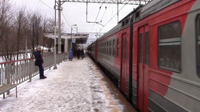 ЭР2Т-7144, платформа Кокошкино смотреть онлайн