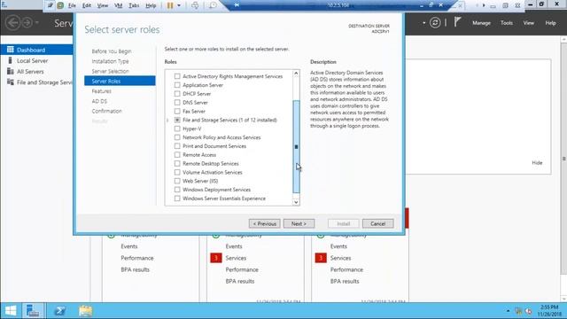 Installation of active directory domain services in Sccm Part-2 смотреть онлайн